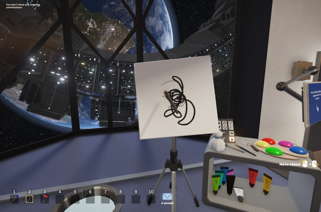 suchart genius painter simulator, indie games