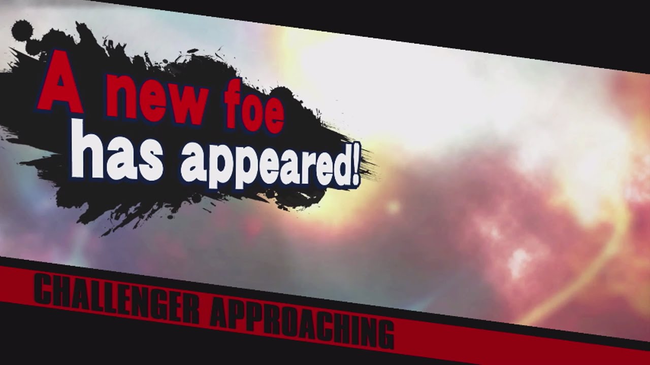 challenger approaching, smash bros