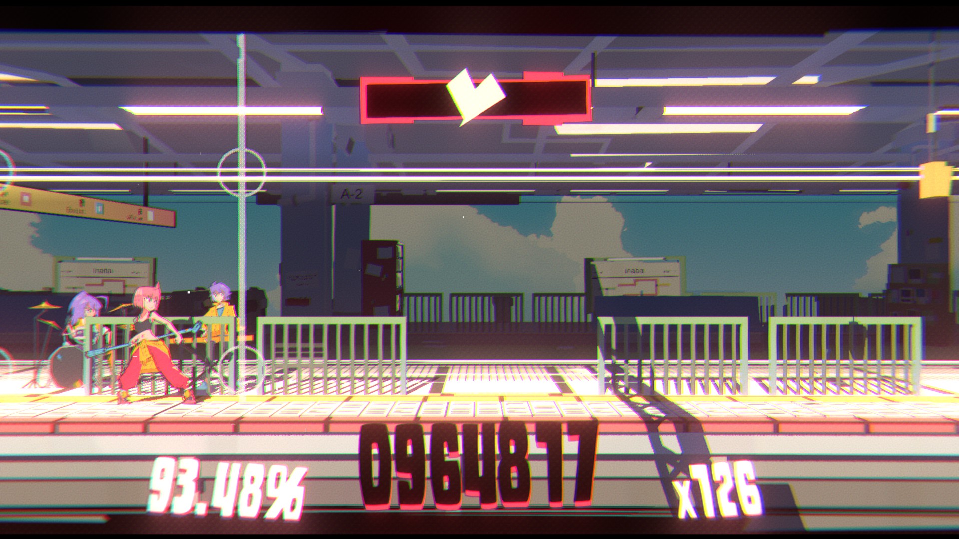 Screenshot of gameplay screen in Unbeatable