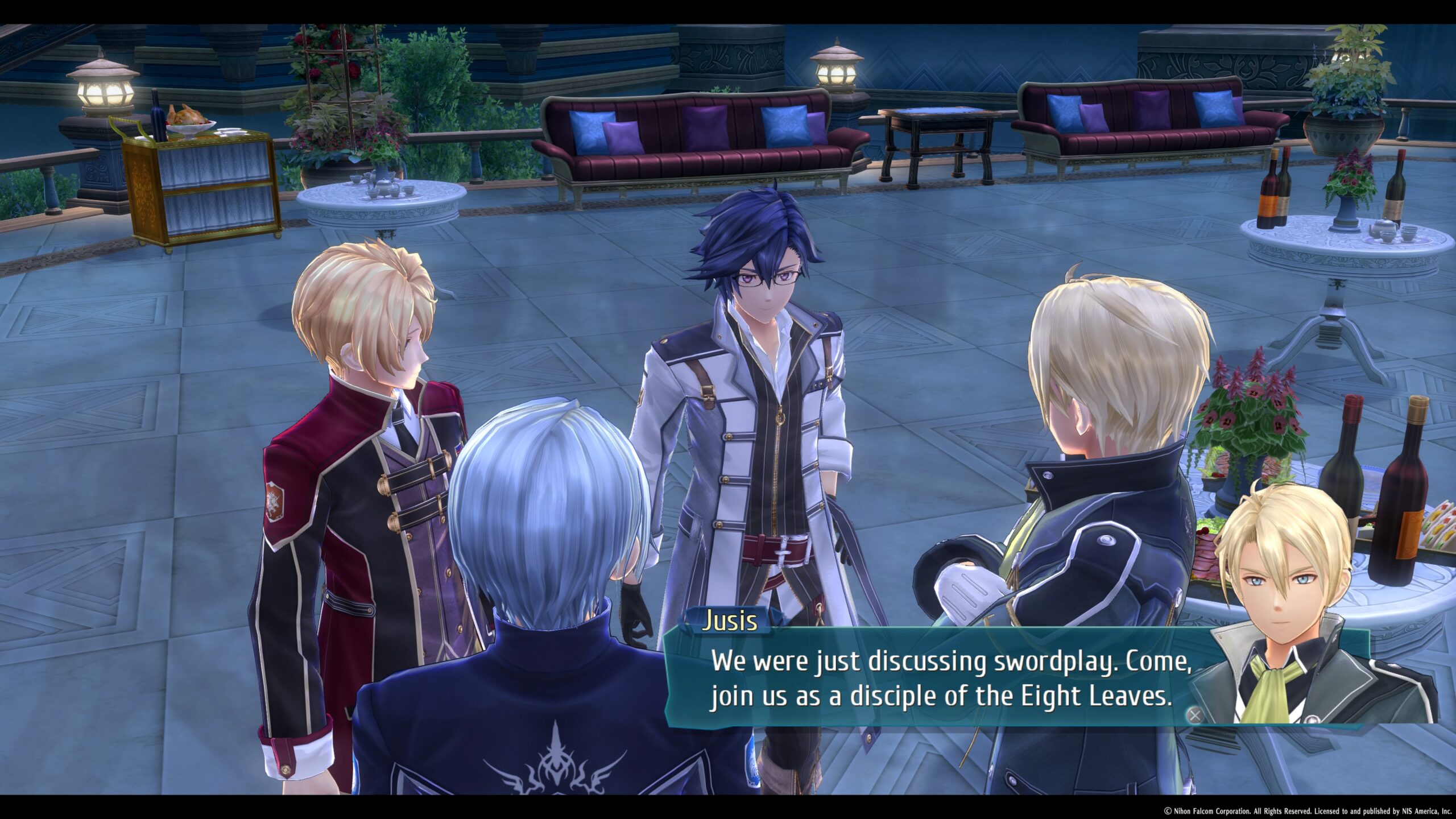 Cutscene from The Legend of Heroes: Trails of Cold Steel III