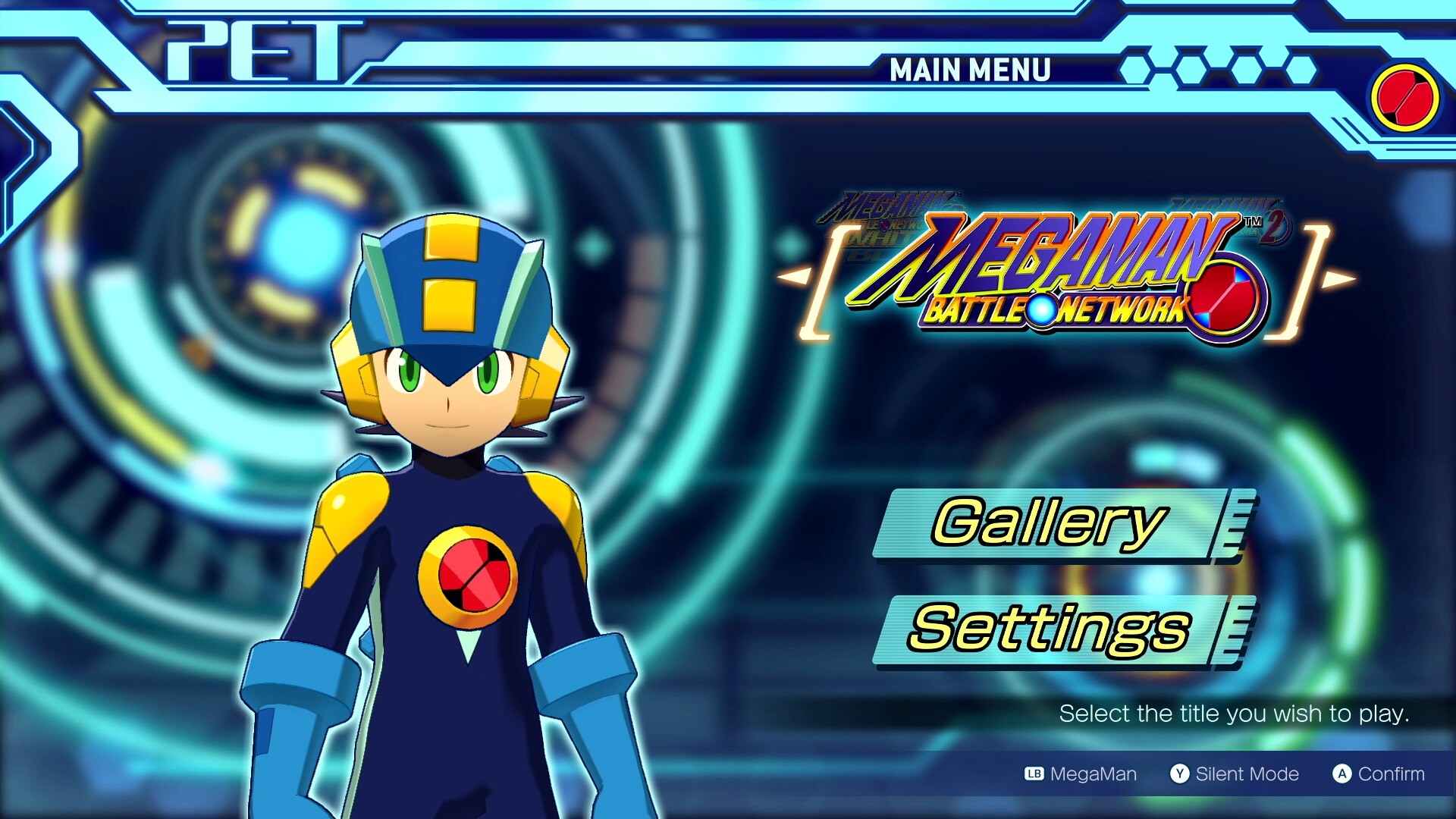 megaman.exe from battle network legacy collection