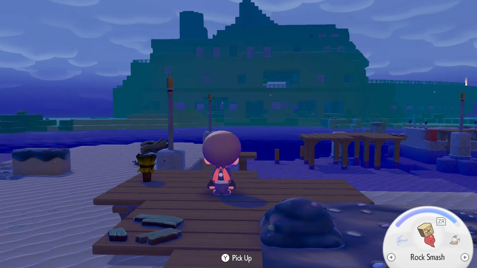 John's Pokopia Ditto gazing out at the ruined S.S. Anne