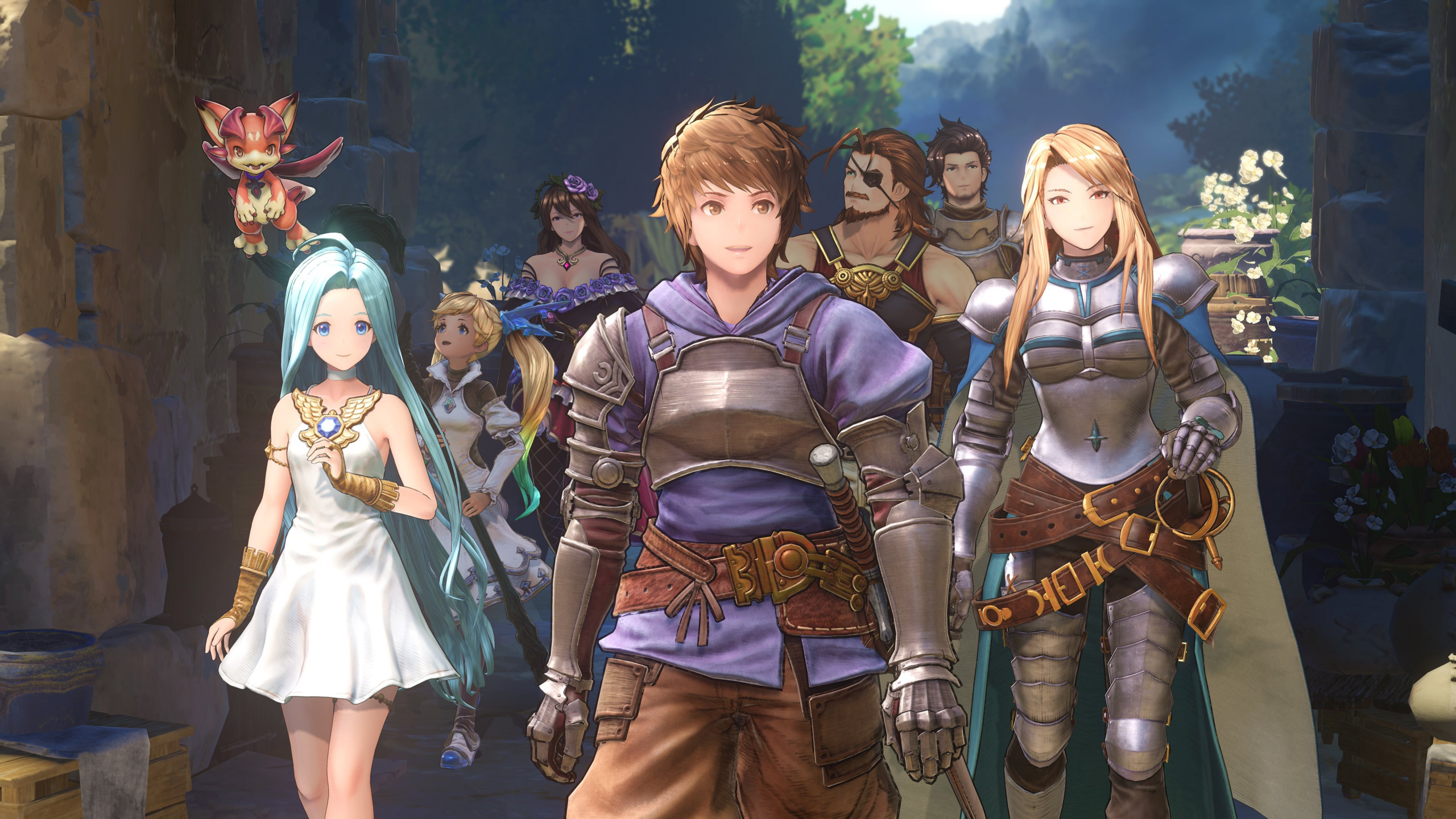 The cast of Granblue Fantasy but with Gran this time